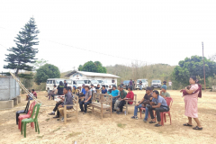 Commissioner's visit to Kakiho & Peren for spot verification