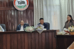 Farewell program of Shri. L. Jamithung Lotha, Addl Commissioner and Smti. Sharon Longchari, Deputy Commissioner HQ