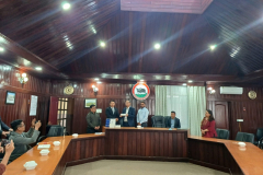 Handing over of Aadhaar Enrollment Kits in the presence of UIDAI Officials